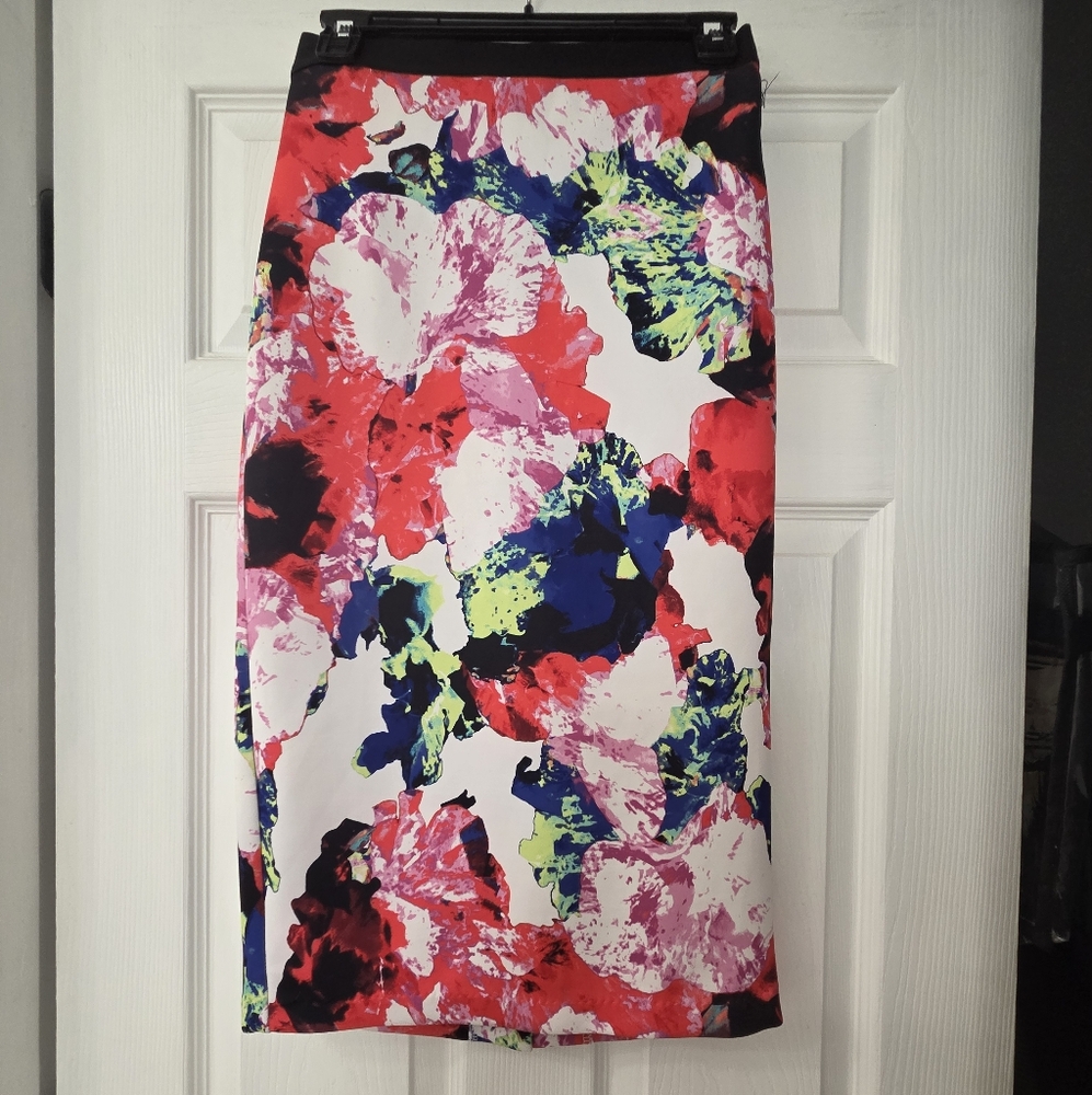 Floral Print Women's Skirt
